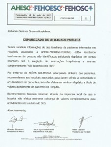 comunicado